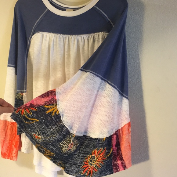 Free People Patchwork Top - Picture 3 of 8